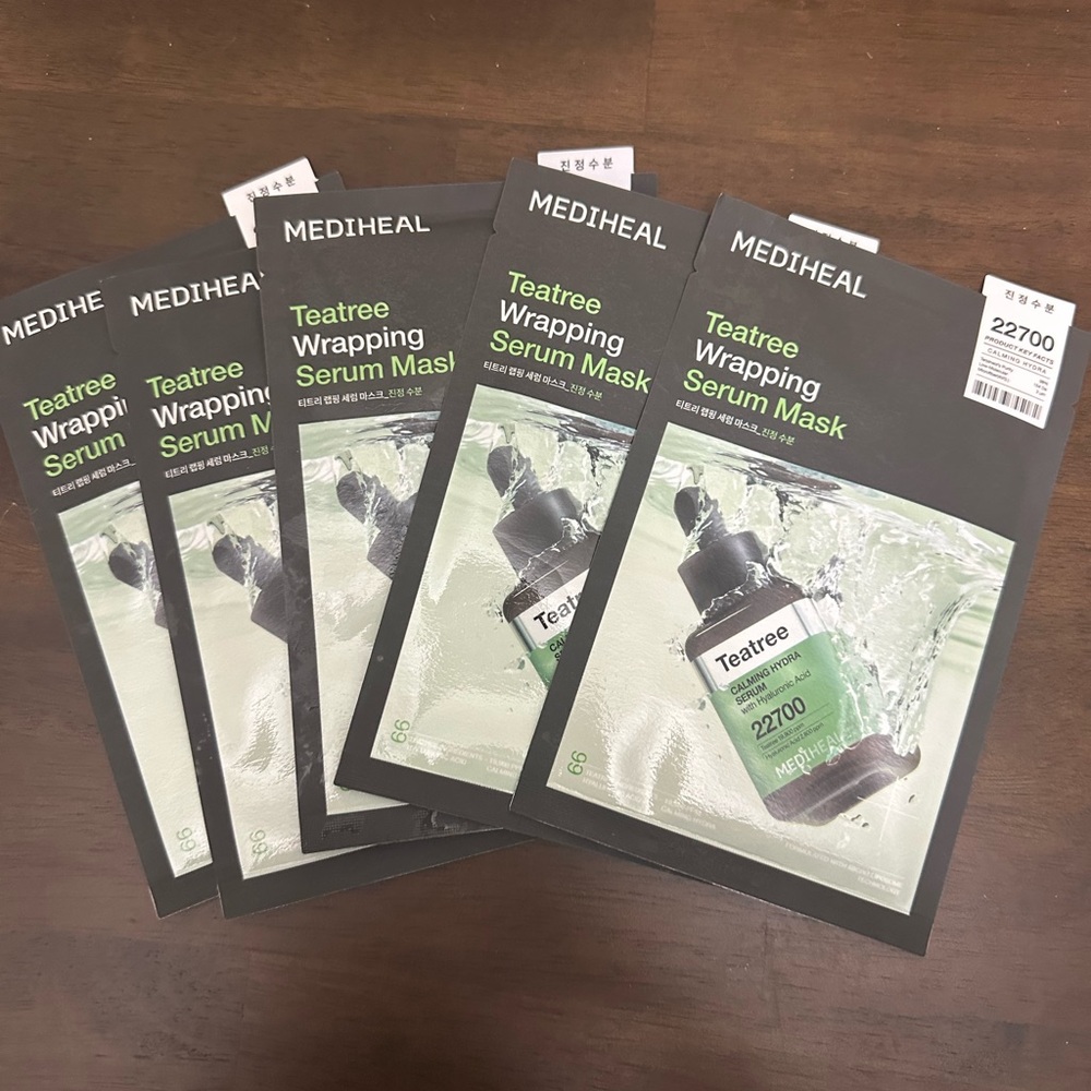Mediheal Teatree Wrapping Serum Mask Set
